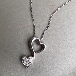 Open Hearts Necklace